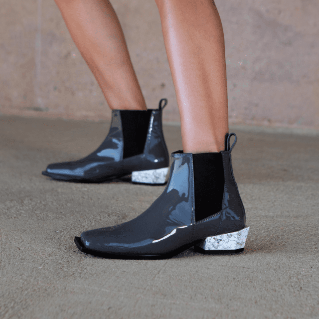 United Nude bootie flats