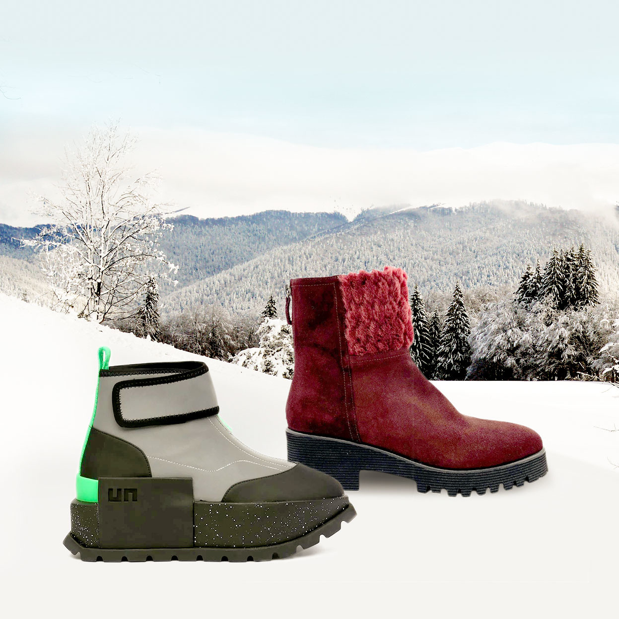 Comfy boots for your winter outdoor adventure
