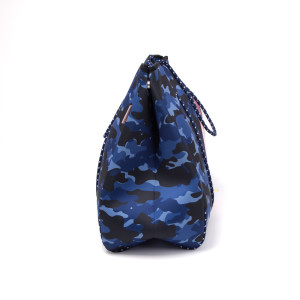 Moolo Beach Bag L Camouflage Blue