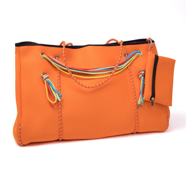 Mooilo Beach Bag XL Colorful Orange