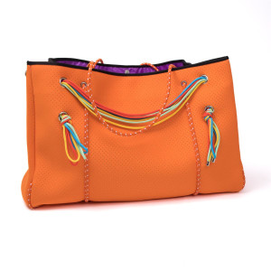 Mooilo Beach Bag XL Colorful Orange