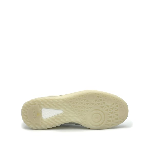 Back70 - Boston A05 Nappa White Suede Ice - Trendy Gray Women's Sneak