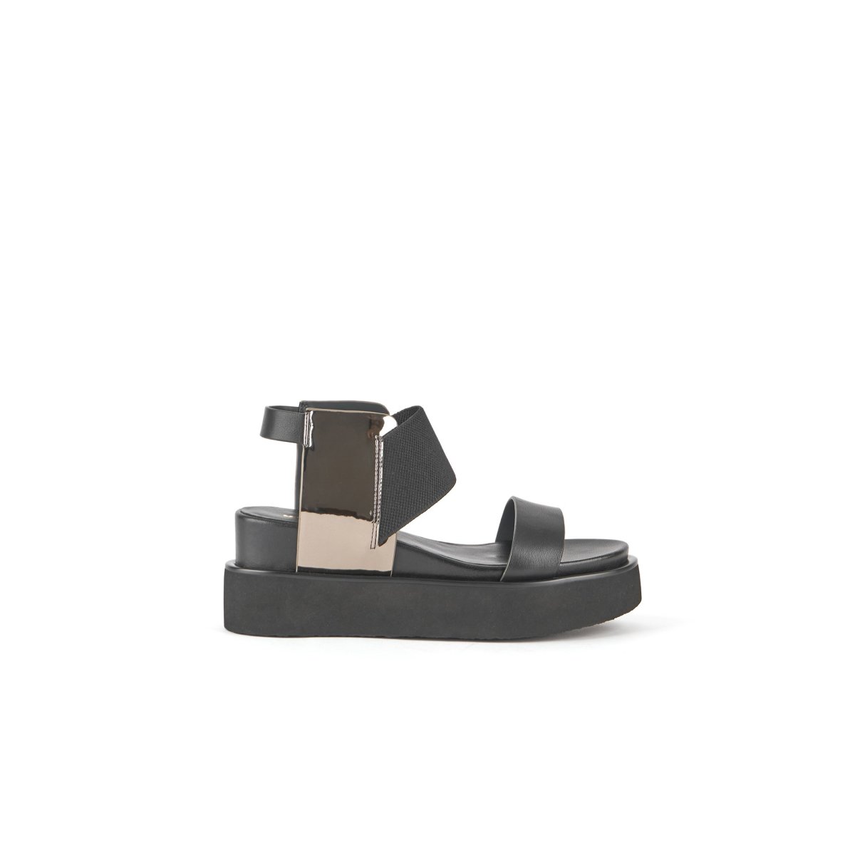 Rico Sandal Black + Gunmetal