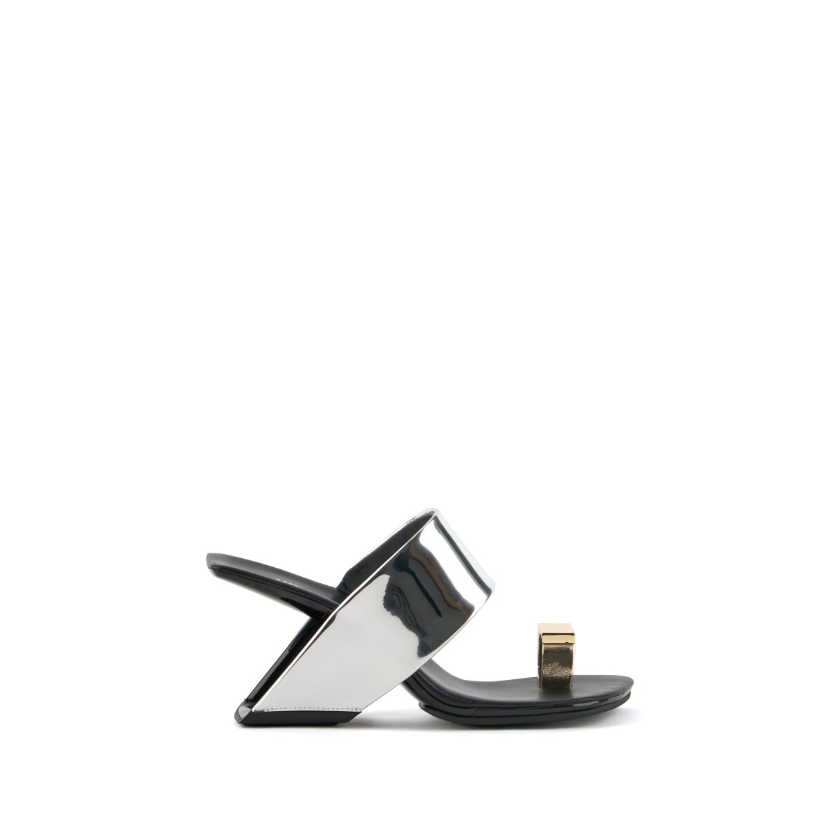 Loop Toe Hi Cube Ring Silver