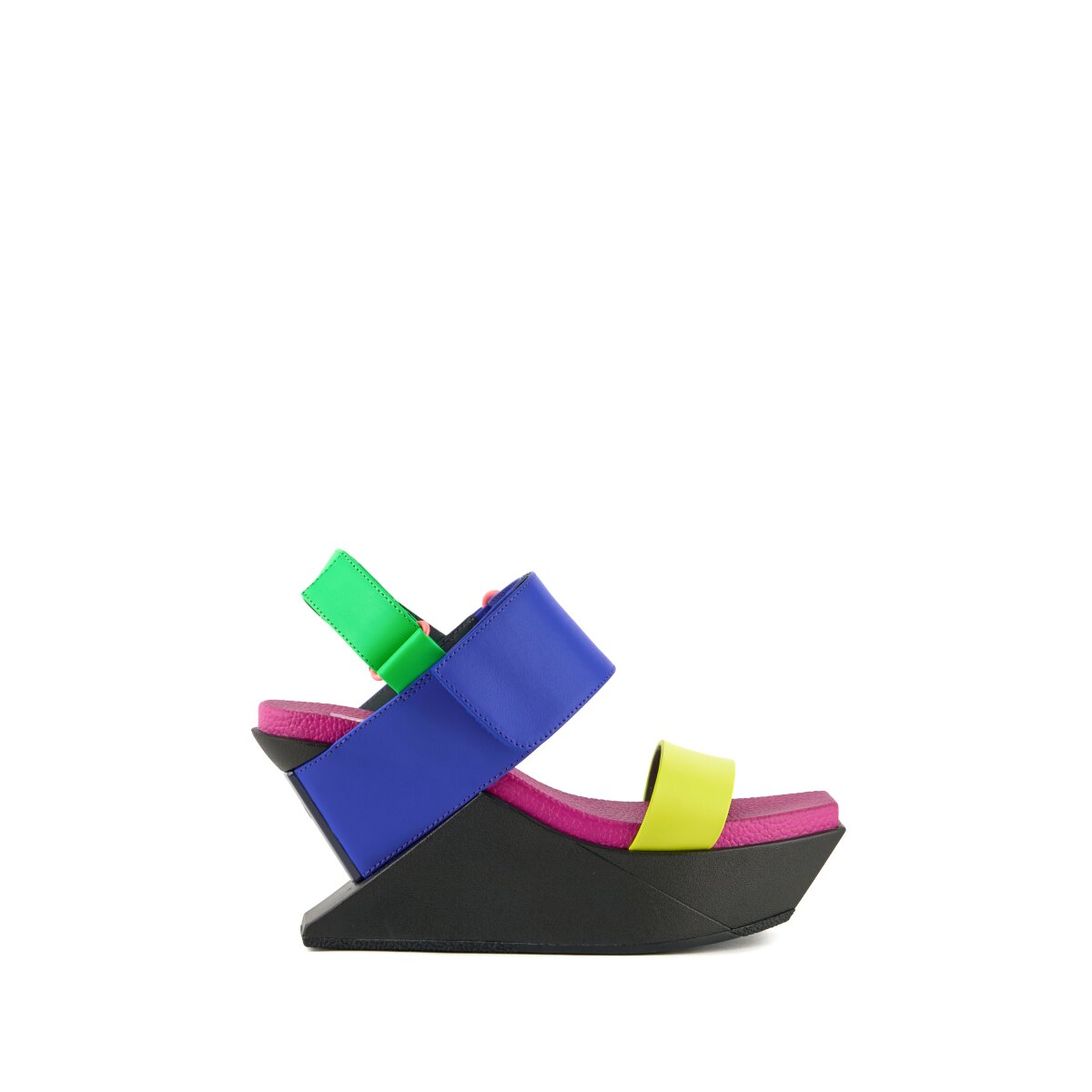 Delta Wedge Sandal  Neon Flair